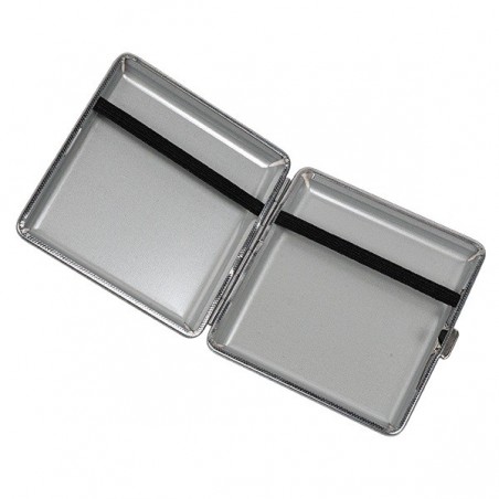 Pink Metal Cigarette Case inside