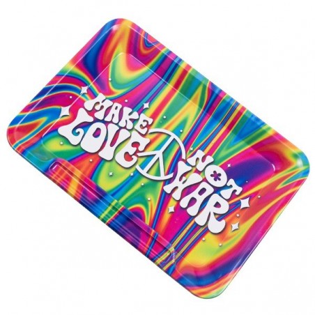 Make Love Not War Rolling Tray Make Love Not War Rolling Tray