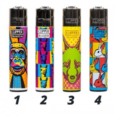 Animal Portrait 2 Clipper Lighter