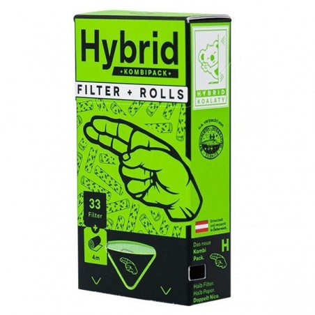 Kombipack Rouleau de feuilles + 33 Filtres Hybrid paquet