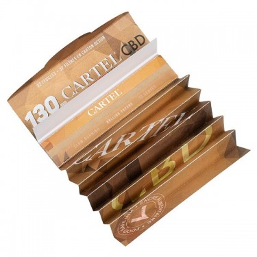 Papel de Fumar + Tips CBD Unbleached Bamboo Cartel