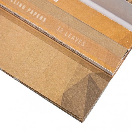 Papel de Fumar + Tips CBD Unbleached Bamboo Cartel objeto troquel