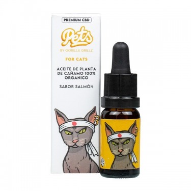 Huile de CBD pour Chats Gorilla Grillz