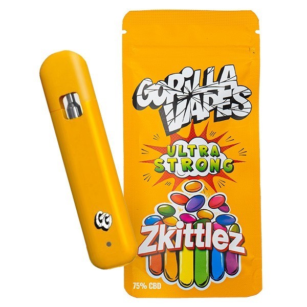 Gorilla Vape CBD 75% Zkittlez - GB The Green Brand