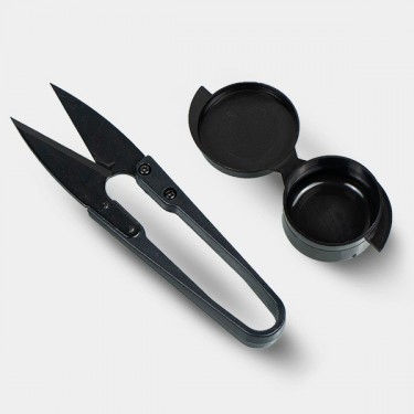 Microdosing Kit scissors + silicone container