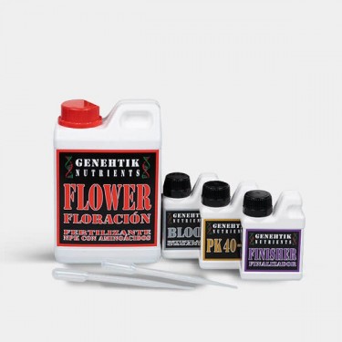 Flowering Fertilizer Pack by Genehtik - GB
