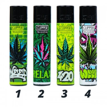 Mechero Clipper Craf Weed