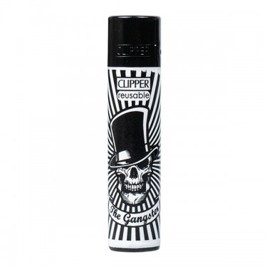 Accendino Clipper Collezione Party Skulls- GB The Green Brand