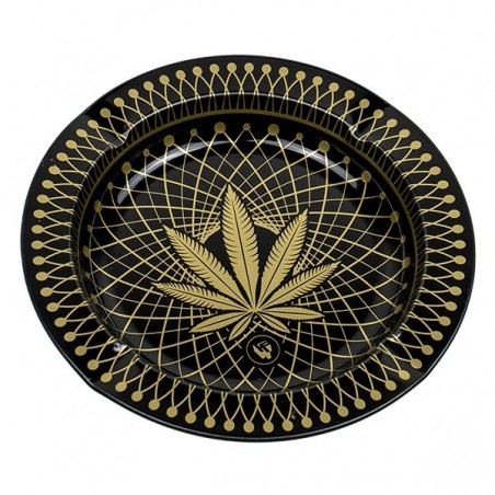 Leaf 38 Metallic Ashtray Leaf 38 Metallic Ashtray