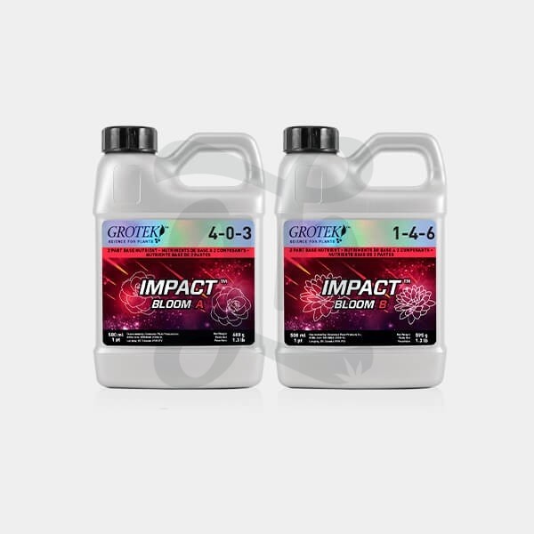Impacto Bloom A+B de Grotek abono florescendo - Crescer Barato