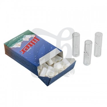 Embouts buccaux en verre + 42 Filtres Jilter