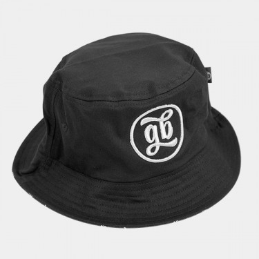 Sombrero Bucket GB The Green Brand negro