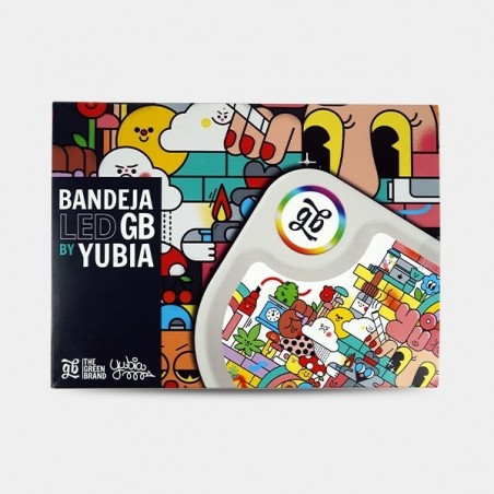 Exclusivo Led GB por Yubia bandeja - GB A marca verde