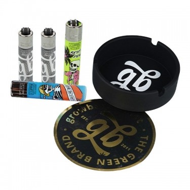 Clipper Skull Mix with Lighters and Ashtrays - GB The Green Brand