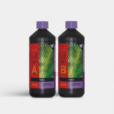 Coco A+B B'cuzz base fertilizante em 2 partes - Grow Barato