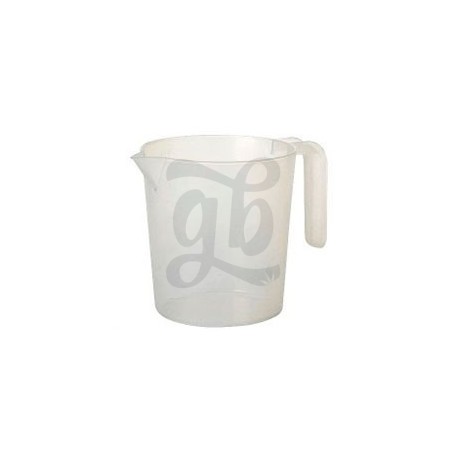 Verre Doseur en Plastique 1L Gradué