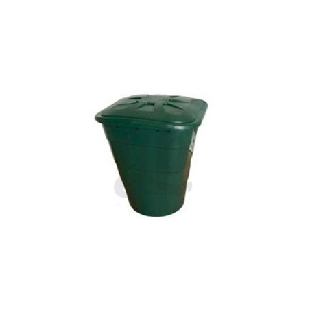 Depósito cuadrado verde con tapa Depósito cuadrado verde con tapa