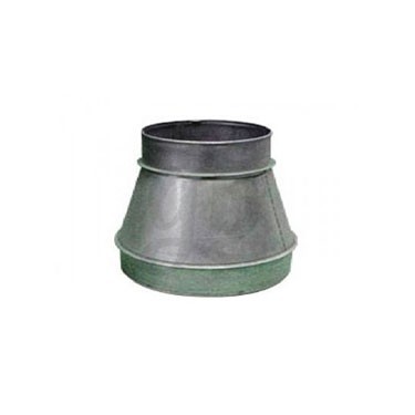 Acople reducción de metal para ventilación del cultivo
