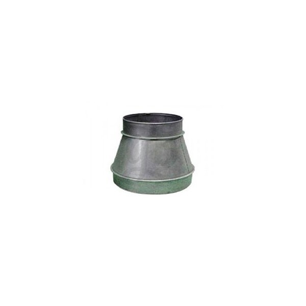 Metal duct reducer